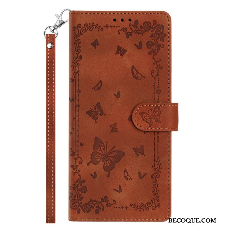 Kuoret Xiaomi 17 Pro Max Mokkanahkakuvio Perhoset