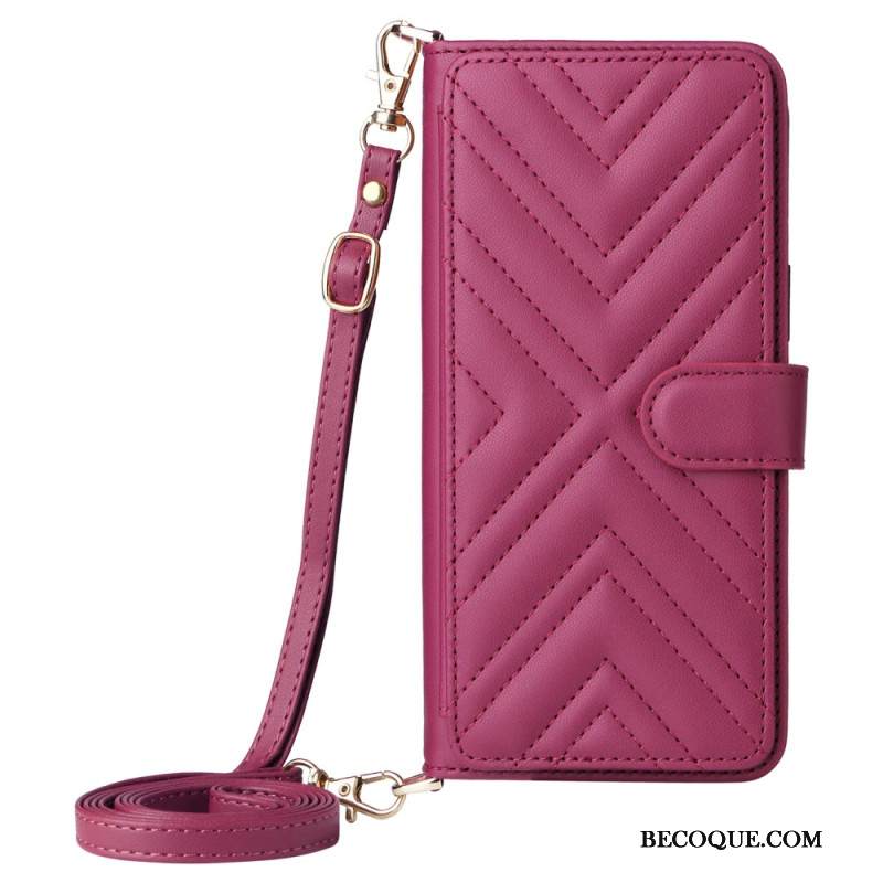 Kuoret Xiaomi Redmi Note 14 4g Premium-lompakko Hihnalla Ja Olkahihnalla