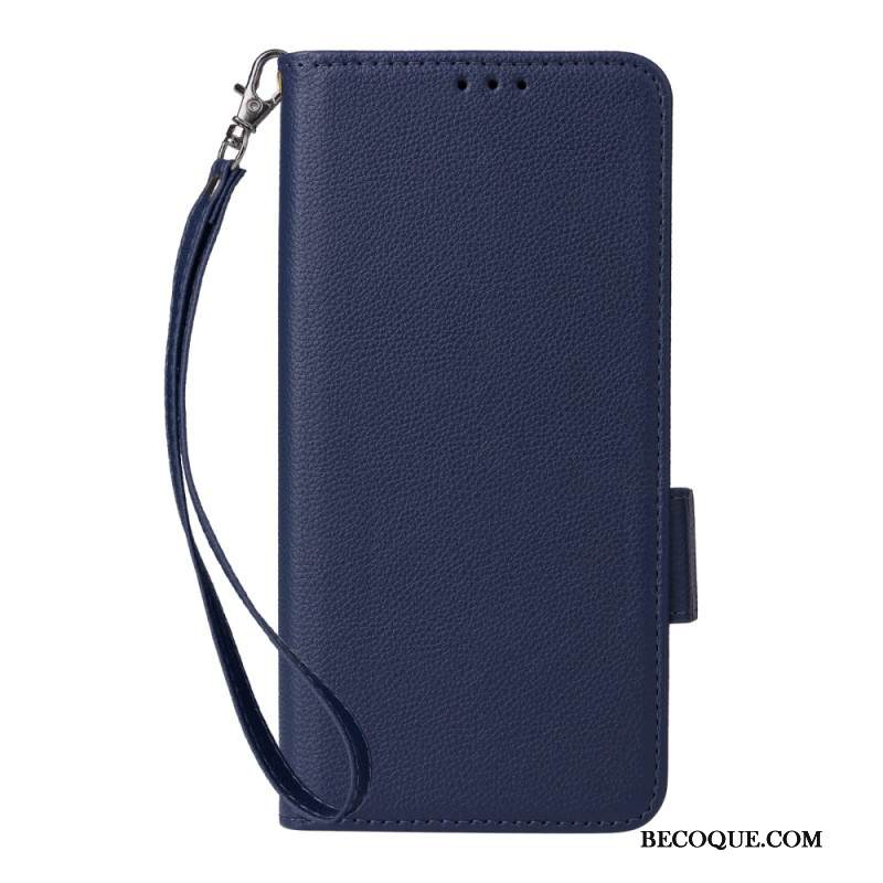 Kuoret Xiaomi Redmi Note 14 5g Litsikuvioinen Tekstuuri Hihnalla