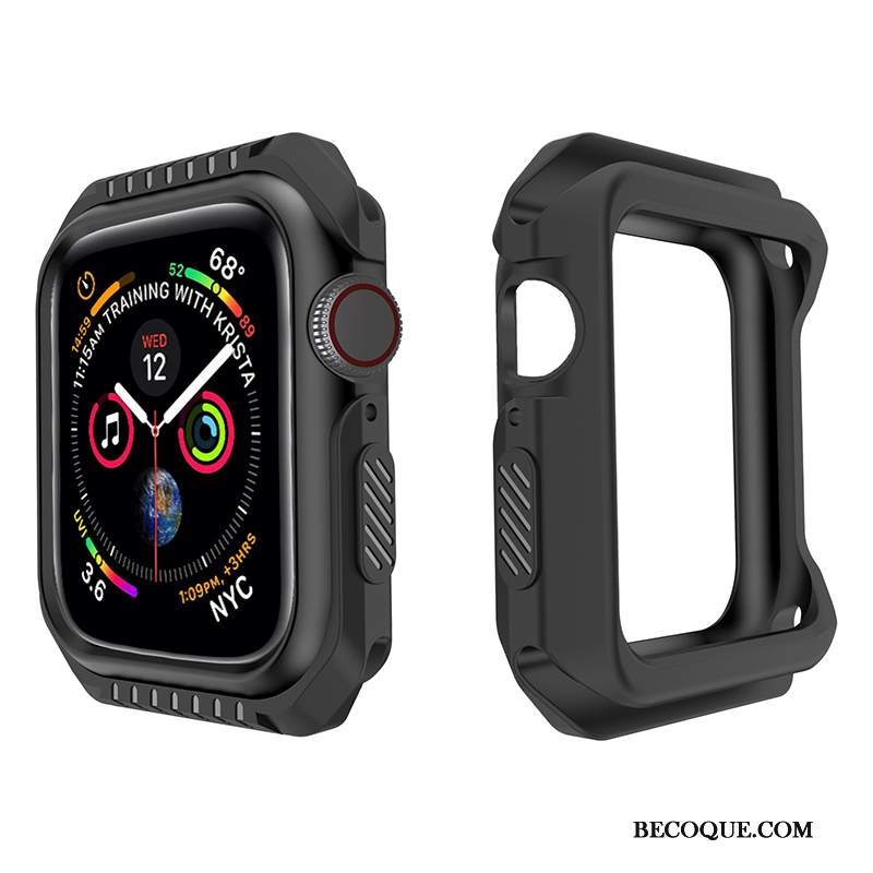 Kuori Apple Watch Series 1 Pehmeä Neste Murtumaton Keltainen, Kotelo Apple Watch Series 1 Suojaus Musta