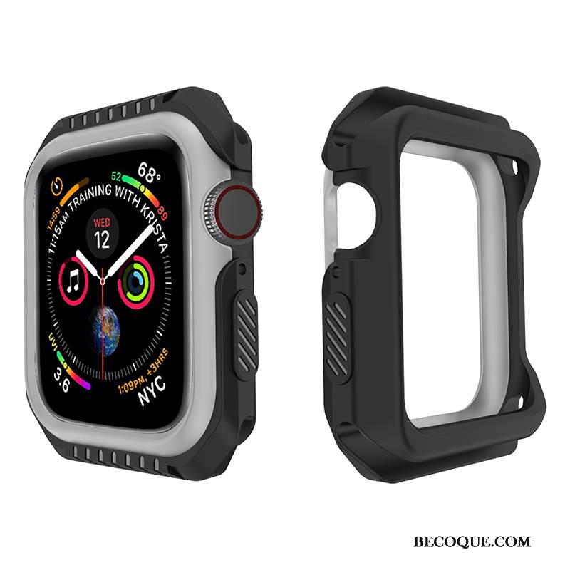 Kuori Apple Watch Series 1 Pehmeä Neste Murtumaton Keltainen, Kotelo Apple Watch Series 1 Suojaus Musta