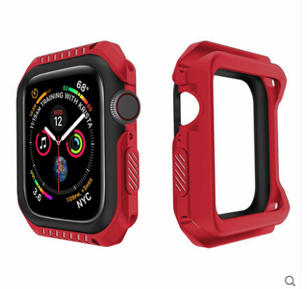 Kuori Apple Watch Series 1 Silikoni Murtumaton Sininen, Kotelo Apple Watch Series 1 Suojaus Kehys