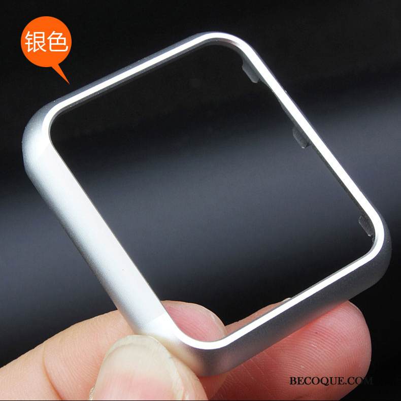 Kuori Apple Watch Series 2 Metalli Musta Lisävarusteet, Kotelo Apple Watch Series 2 Suojaus Kevyt Kehys