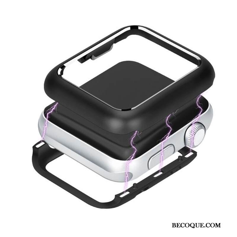 Kuori Apple Watch Series 2 Metalli Punainen Kulta, Kotelo Apple Watch Series 2 Suojaus Magneettinen