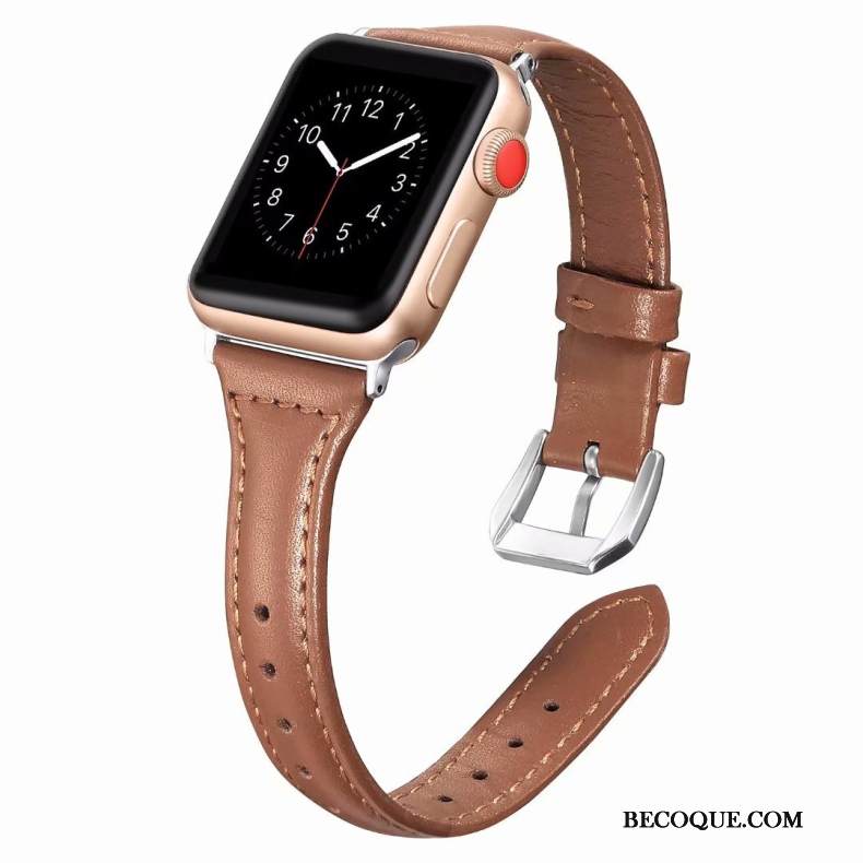 Kuori Apple Watch Series 2 Nahka Jauhe, Kotelo Apple Watch Series 2