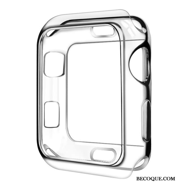 Kuori Apple Watch Series 2 Pehmeä Neste Läpinäkyvä Kulta, Kotelo Apple Watch Series 2 Suojaus Ultra Pinnoitus