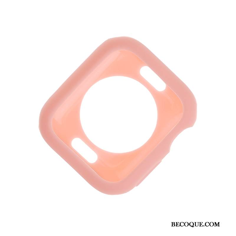 Kuori Apple Watch Series 2 Pehmeä Neste Murtumaton Karamelli, Kotelo Apple Watch Series 2 Silikoni Musta Kiinteä Väri