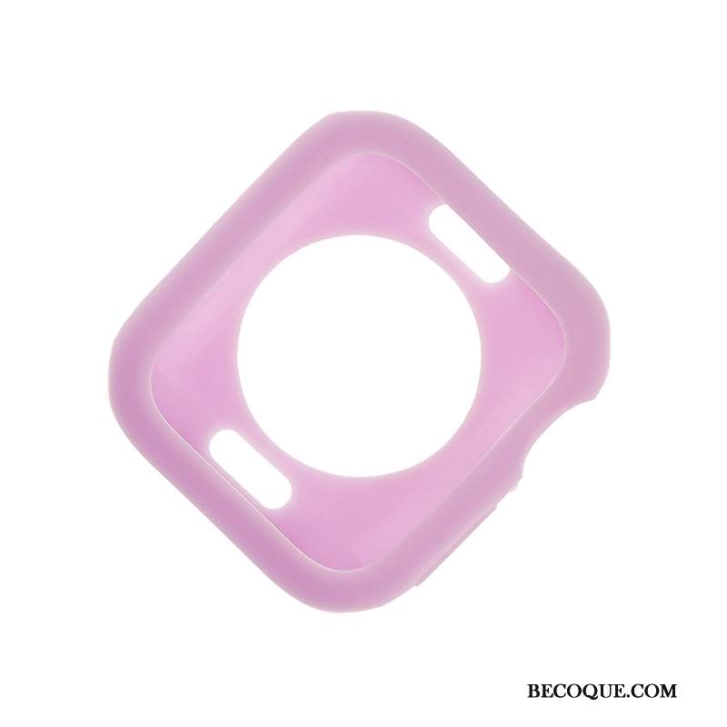 Kuori Apple Watch Series 2 Pehmeä Neste Murtumaton Karamelli, Kotelo Apple Watch Series 2 Silikoni Musta Kiinteä Väri