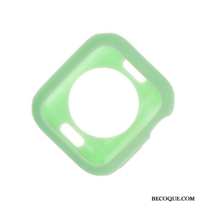 Kuori Apple Watch Series 2 Pehmeä Neste Murtumaton Karamelli, Kotelo Apple Watch Series 2 Silikoni Musta Kiinteä Väri