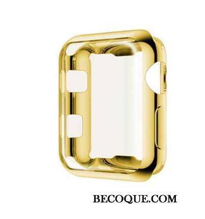 Kuori Apple Watch Series 2 Pehmeä Neste Ultra Lisävarusteet, Kotelo Apple Watch Series 2 Laukut Pinnoitus Kulta