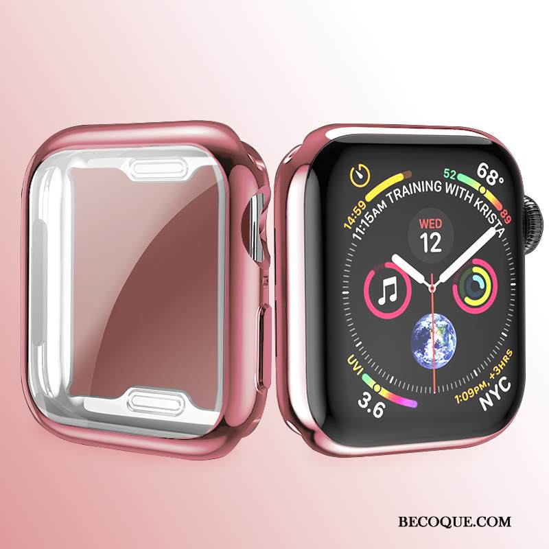 Kuori Apple Watch Series 3 Laukut Kalvo Pinnoitus, Kotelo Apple Watch Series 3 Pehmeä Neste Ultra Hopea