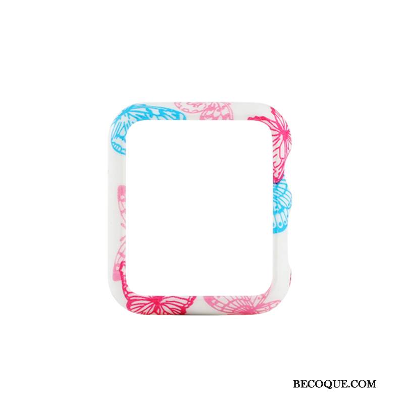 Kuori Apple Watch Series 3 Sarjakuva Urheilu Ihana, Kotelo Apple Watch Series 3 Silikoni Trendi Sininen