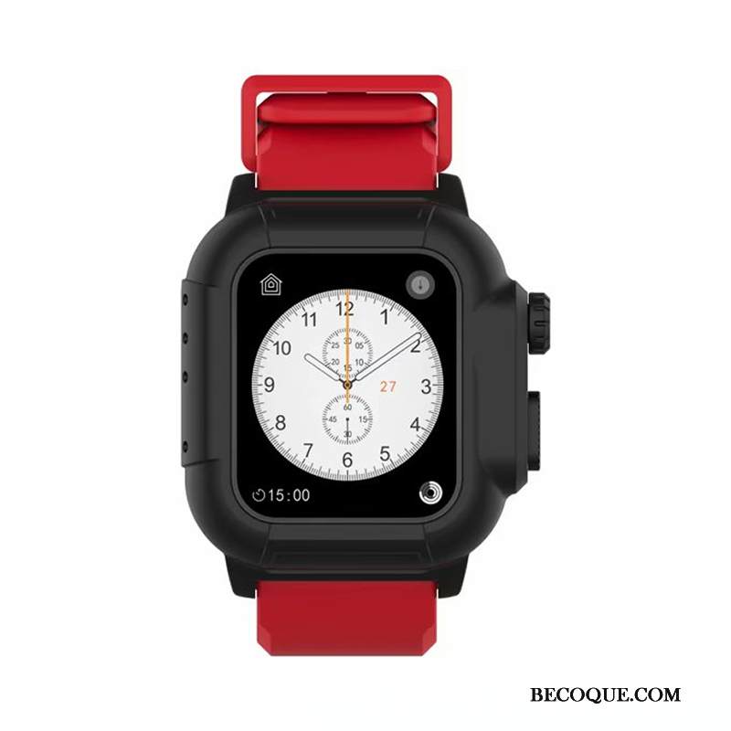 Kuori Apple Watch Series 3 Suojaus Running Suuntaus, Kotelo Apple Watch Series 3 Musta Läpäisemätön