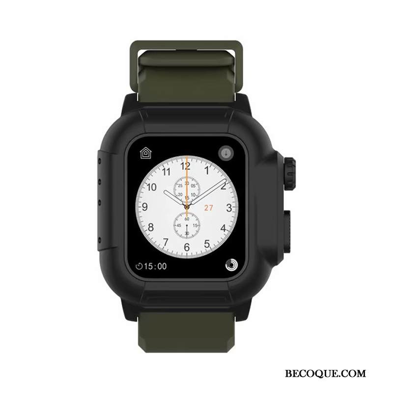 Kuori Apple Watch Series 3 Suojaus Running Suuntaus, Kotelo Apple Watch Series 3 Musta Läpäisemätön