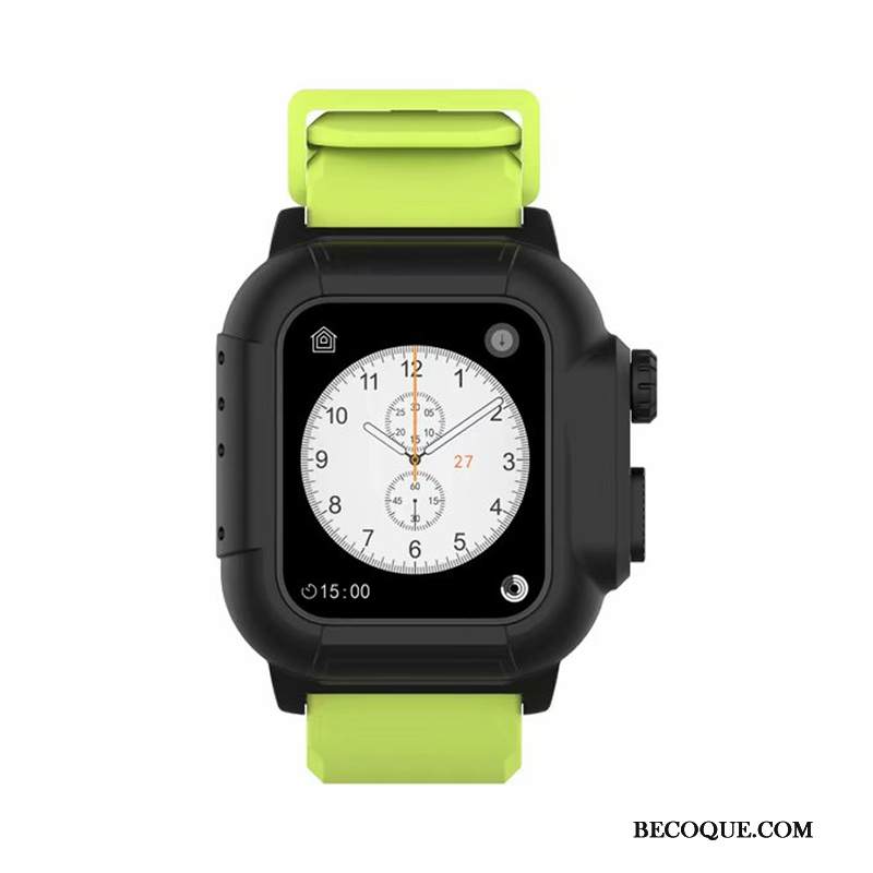 Kuori Apple Watch Series 3 Suojaus Running Suuntaus, Kotelo Apple Watch Series 3 Musta Läpäisemätön