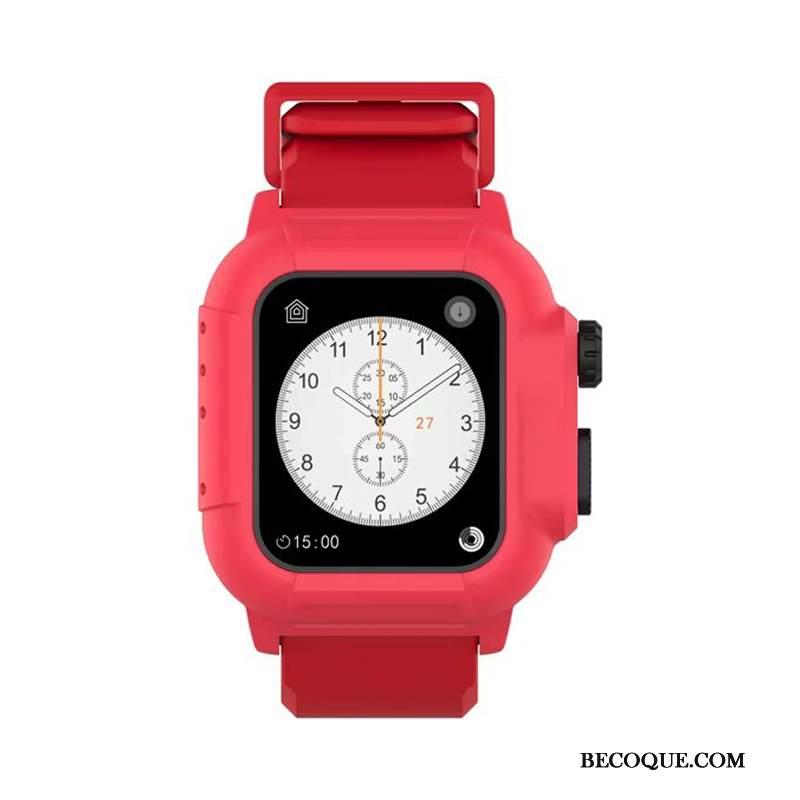 Kuori Apple Watch Series 3 Suojaus Running Suuntaus, Kotelo Apple Watch Series 3 Musta Läpäisemätön