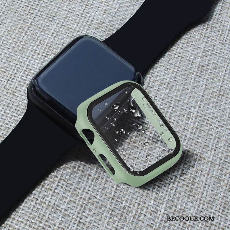 Kuori Apple Watch Series 4 Laukut Karkaisu Punainen, Kotelo Apple Watch Series 4 Suojaus Kehys Kalvo