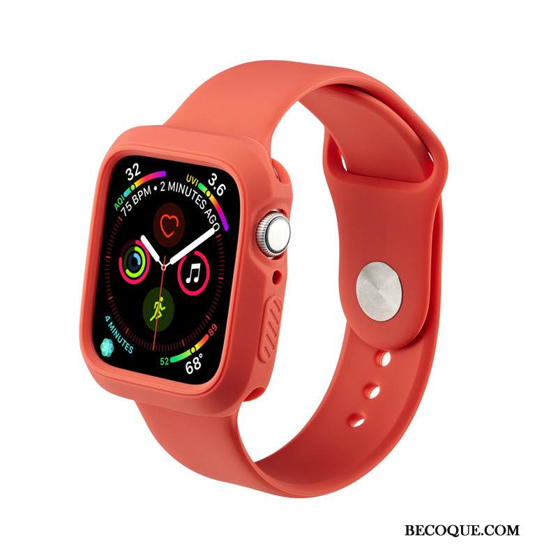 Kuori Apple Watch Series 4 Laukut Punainen Trendi, Kotelo Apple Watch Series 4 Suojaus Läpäisemätön Urheilu