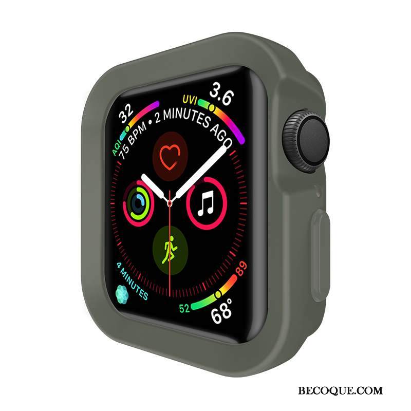 Kuori Apple Watch Series 5 Laukut Jauhe Murtumaton, Kotelo Apple Watch Series 5 Silikoni Net Red Kevyt