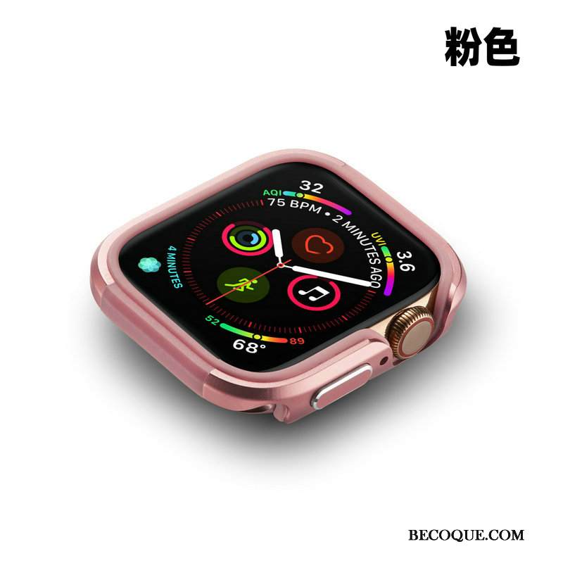 Kuori Apple Watch Series 5 Metalli Sininen Murtumaton, Kotelo Apple Watch Series 5 Suojaus Kehys