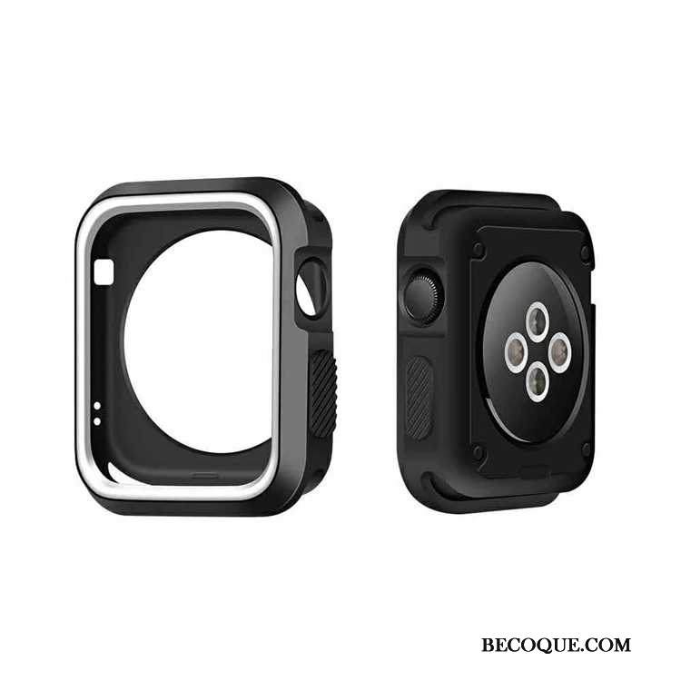 Kuori Apple Watch Series 5 Pehmeä Neste Musta, Kotelo Apple Watch Series 5