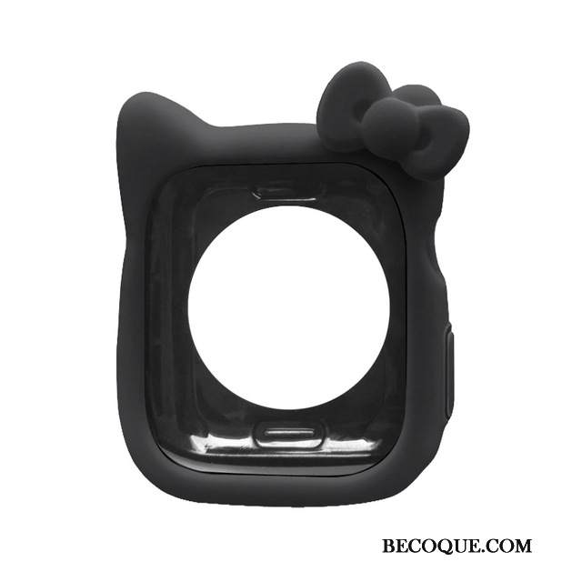 Kuori Apple Watch Series 5 Pehmeä Neste Super Söpö Perhonen, Kotelo Apple Watch Series 5 Sarjakuva Murtumaton Punainen