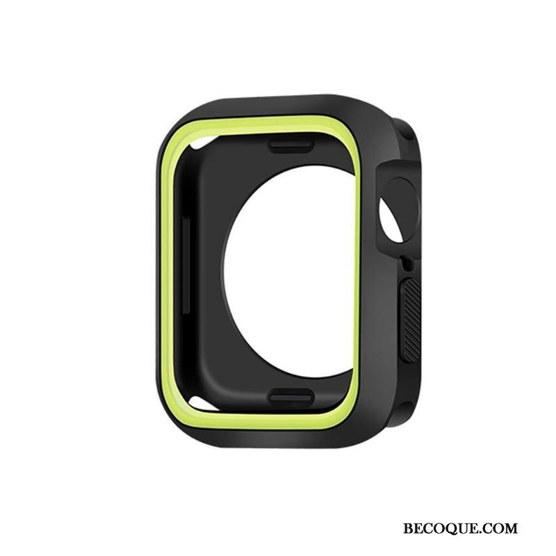 Kuori Apple Watch Series 5 Silikoni Sininen, Kotelo Apple Watch Series 5 Pehmeä Neste