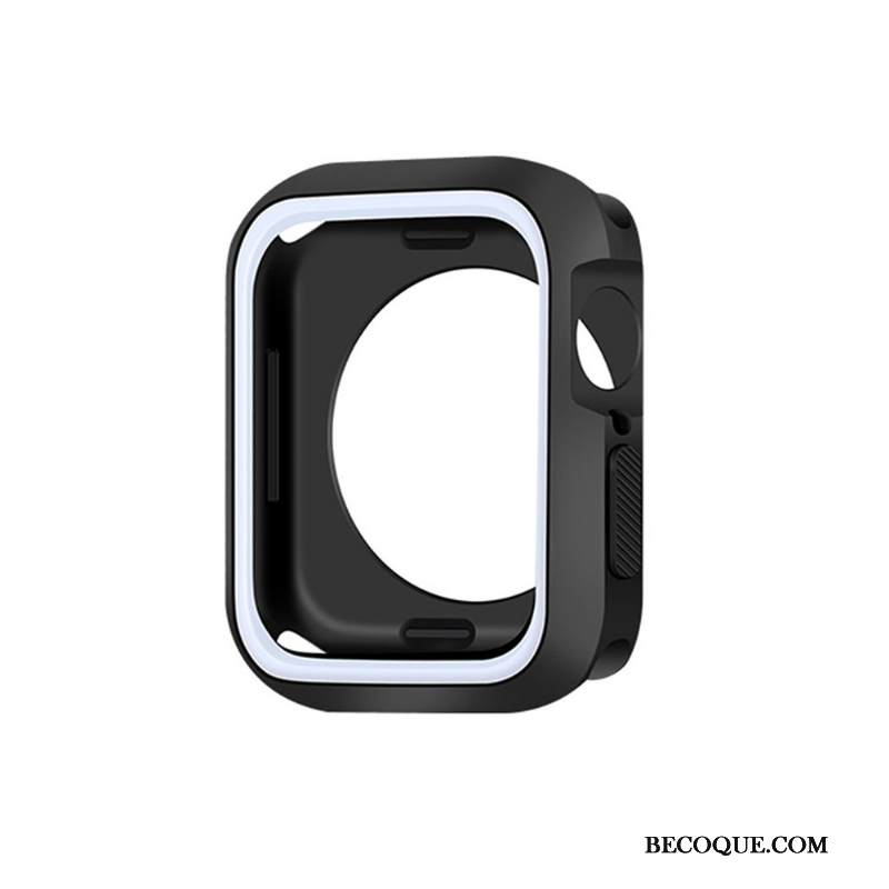 Kuori Apple Watch Series 5 Silikoni Sininen, Kotelo Apple Watch Series 5 Pehmeä Neste