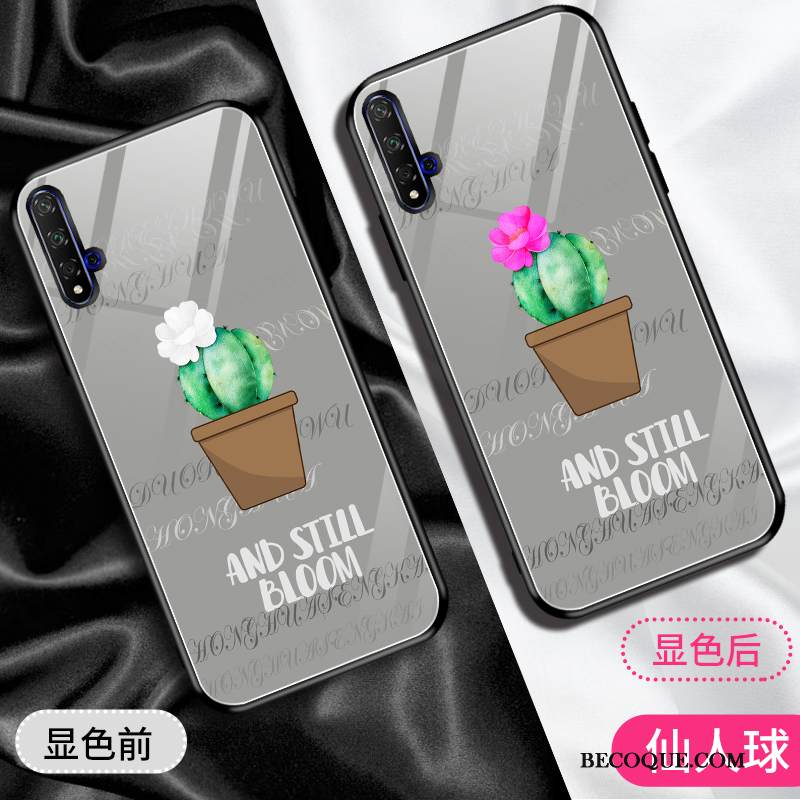 Kuori Honor 20 Laukut Net Red Tide-brändi, Kotelo Honor 20 Luova Violetti Suuntaus