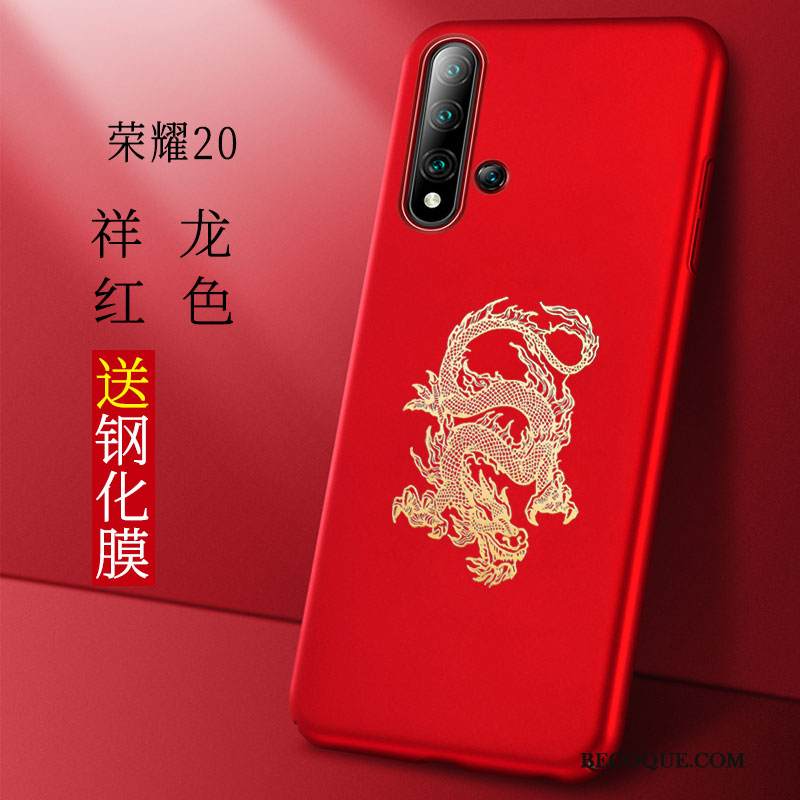 Kuori Honor 20 Laukut Pesty Suede Persoonallisuus, Kotelo Honor 20 Luova Tuntea Musta