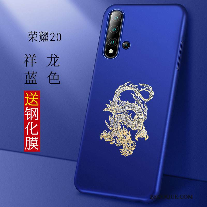 Kuori Honor 20 Laukut Pesty Suede Persoonallisuus, Kotelo Honor 20 Luova Tuntea Musta