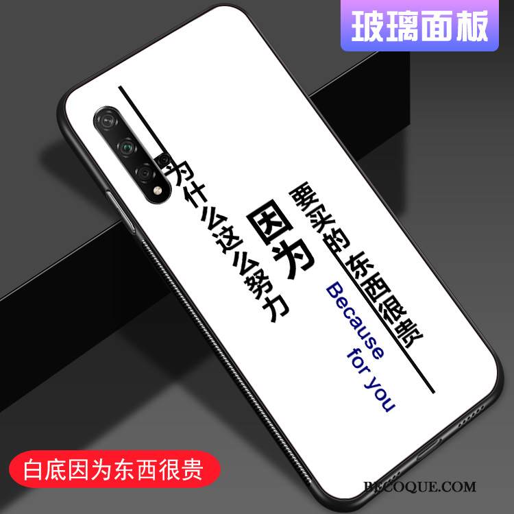 Kuori Honor 20 Laukut Rakastunut Net Red, Kotelo Honor 20 Suojaus Musta Trendi