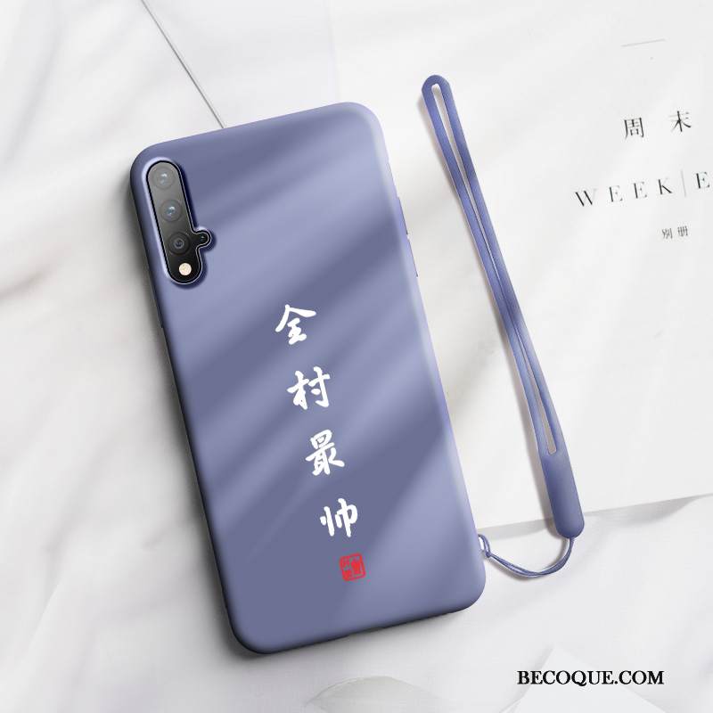 Kuori Honor 20 Luova Sininen Murtumaton, Kotelo Honor 20 Suojaus Ripustettavat Koristeet Persoonallisuus