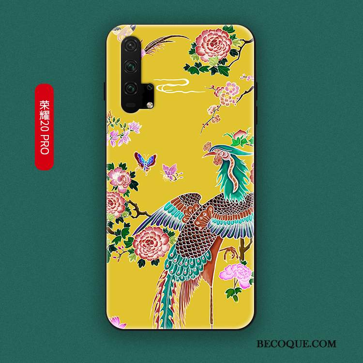 Kuori Honor 20 Pro Luova Murtumaton Persoonallisuus, Kotelo Honor 20 Pro Laukut Tide-brändi Kiinalainen Tyyli