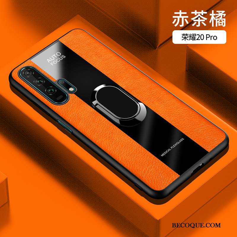 Kuori Honor 20 Pro Nahka Murtumaton Persoonallisuus, Kotelo Honor 20 Pro Suojaus Punainen Nuoret