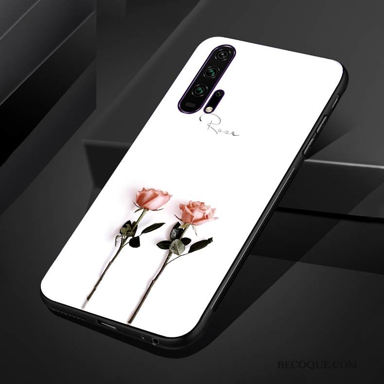 Kuori Honor 20 Pro Pehmeä Neste Kukka Taide, Kotelo Honor 20 Pro Laukut Jauhe Puhelimen Kuoret