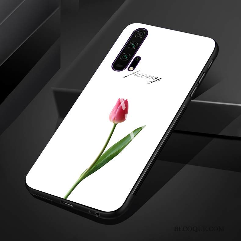 Kuori Honor 20 Pro Pehmeä Neste Kukka Taide, Kotelo Honor 20 Pro Laukut Jauhe Puhelimen Kuoret