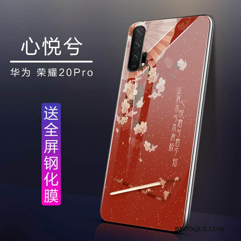 Kuori Honor 20 Pro Silikoni Murtumaton Puhelimen Kuoret, Kotelo Honor 20 Pro Suojaus Trendi Net Red