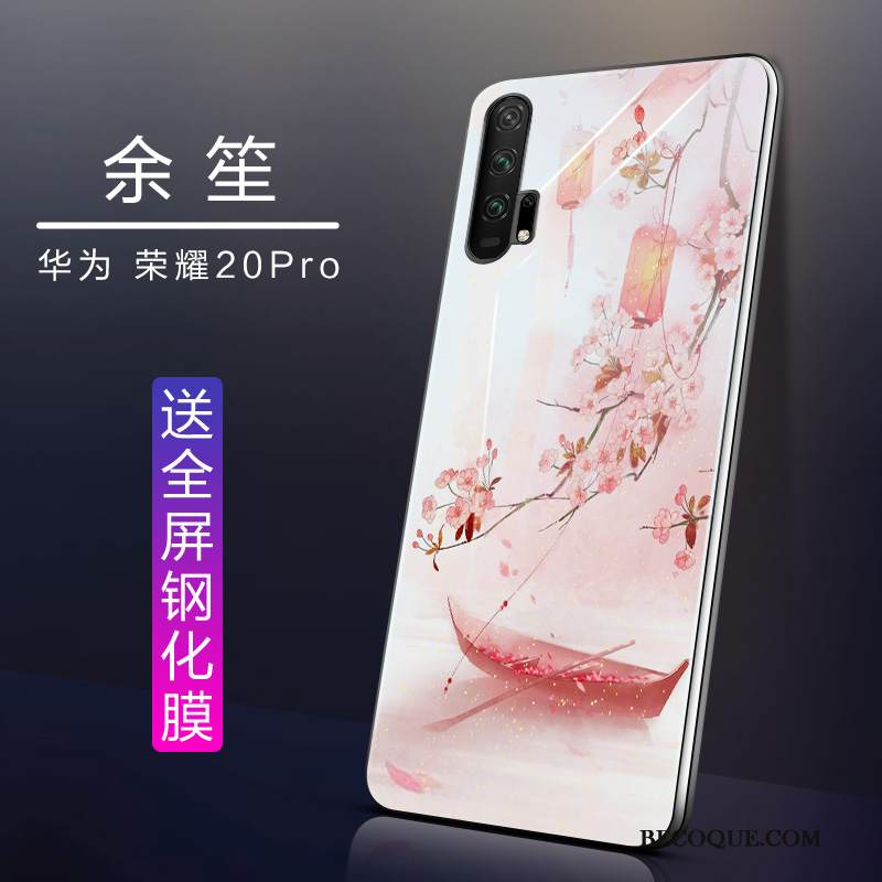 Kuori Honor 20 Pro Silikoni Murtumaton Puhelimen Kuoret, Kotelo Honor 20 Pro Suojaus Trendi Net Red