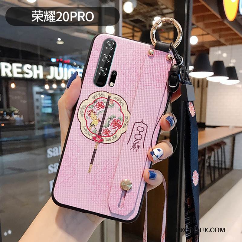 Kuori Honor 20 Pro Suojaus Ripustettavat Koristeet Tuuli, Kotelo Honor 20 Pro Laukut Kiinalainen Tyyli Violetti