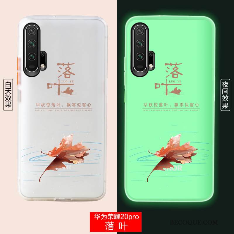 Kuori Honor 20 Pro Suojaus Valkoinen Murtumaton, Kotelo Honor 20 Pro Luova Net Red Puhelimen Kuoret