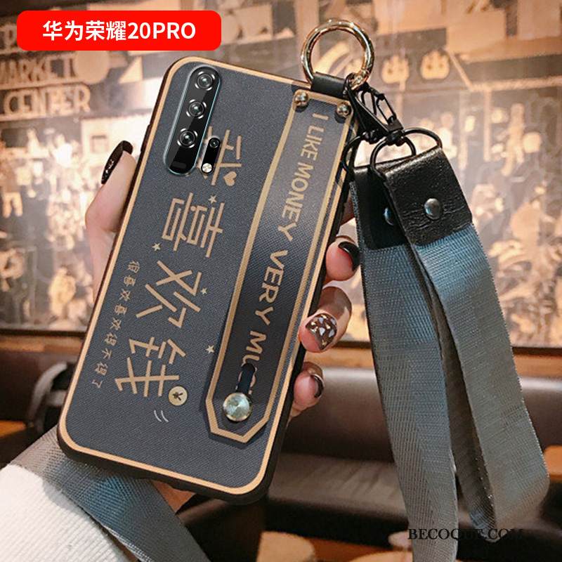 Kuori Honor 20 Pro Tuki Persoonallisuus Sininen, Kotelo Honor 20 Pro Pehmeä Neste Nuoret Harmaa