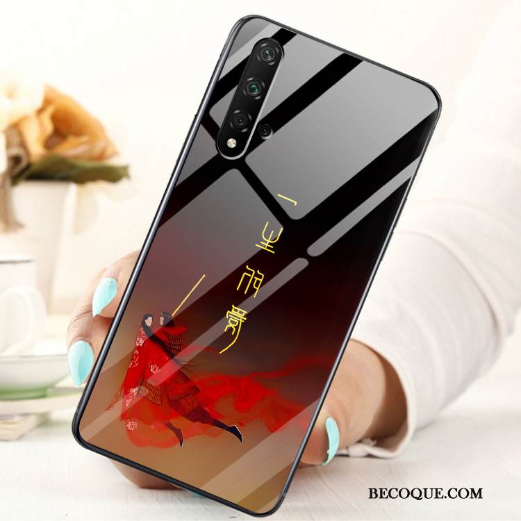 Kuori Honor 20 Suojaus Persoonallisuus Lasi, Kotelo Honor 20 Laukut Kova Suuntaus