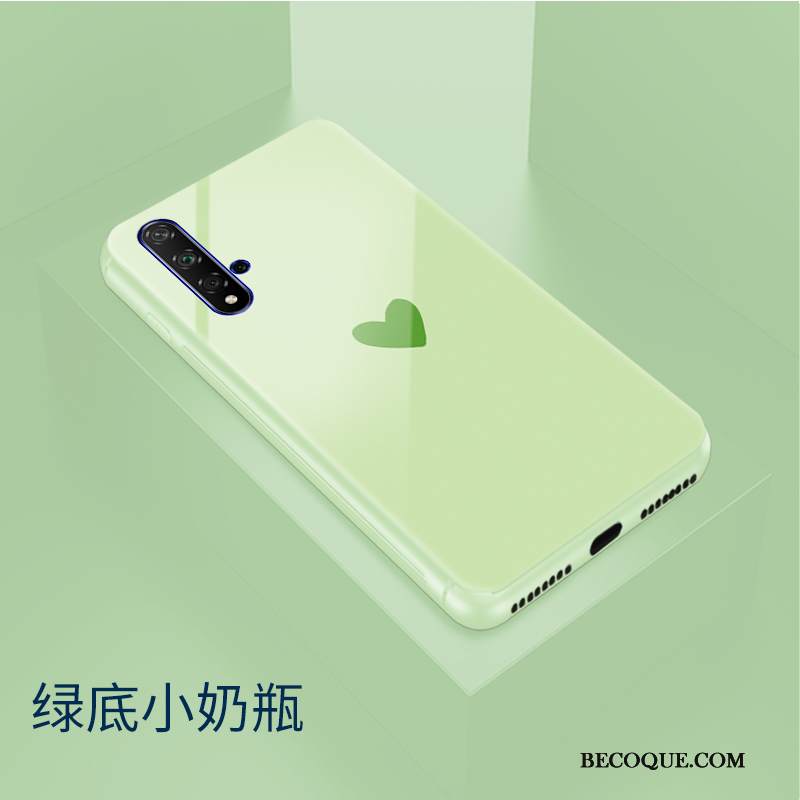Kuori Honor 20 Suojaus Puhelimen Kuoret Vihreä, Kotelo Honor 20 Rakkaus Ripustettavat Koristeet