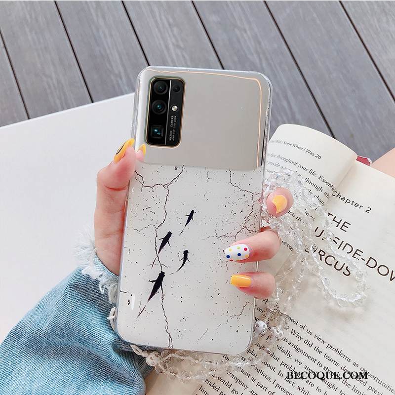 Kuori Honor 30 Laukut Puhelimen Kuoret Sininen, Kotelo Honor 30 Tila Net Red Yksinkertainen