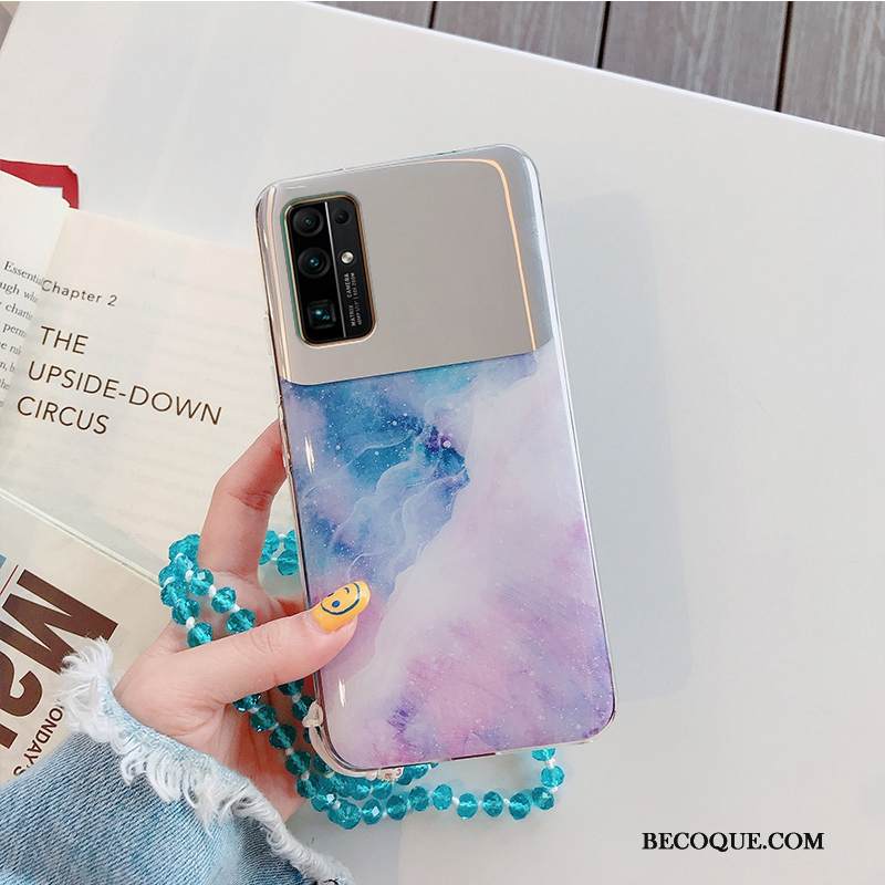 Kuori Honor 30 Laukut Puhelimen Kuoret Sininen, Kotelo Honor 30 Tila Net Red Yksinkertainen