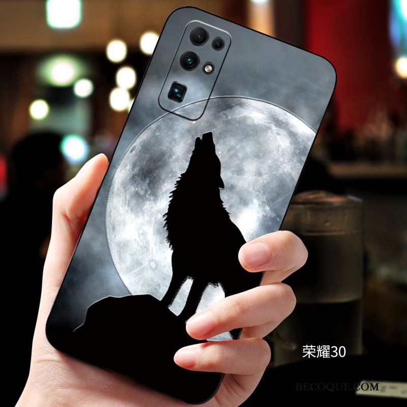 Kuori Honor 30 Pehmeä Neste Valkoinen Puhelimen Kuoret, Kotelo Honor 30 Silikoni