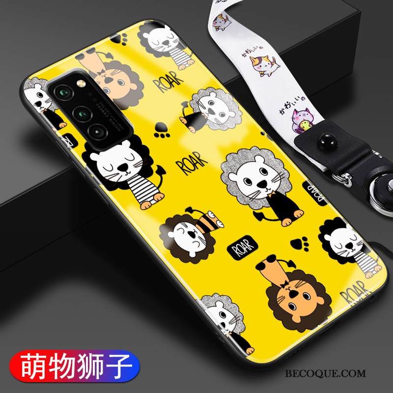 Kuori Honor 30 Pro Sarjakuva Vihreä Puhelimen Kuoret, Kotelo Honor 30 Pro Laukut Lasi Murtumaton