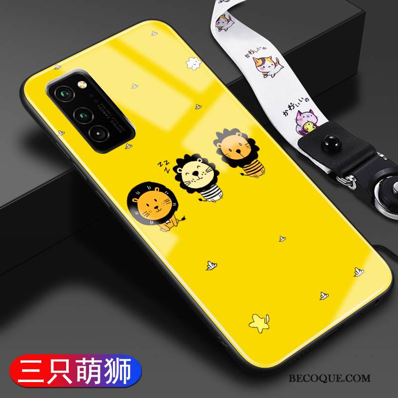 Kuori Honor 30 Pro Sarjakuva Vihreä Puhelimen Kuoret, Kotelo Honor 30 Pro Laukut Lasi Murtumaton