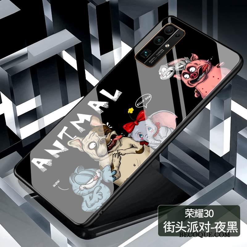 Kuori Honor 30 Silikoni Lasi Vaalean, Kotelo Honor 30 Laukut Puhelimen Kuoret Ohut